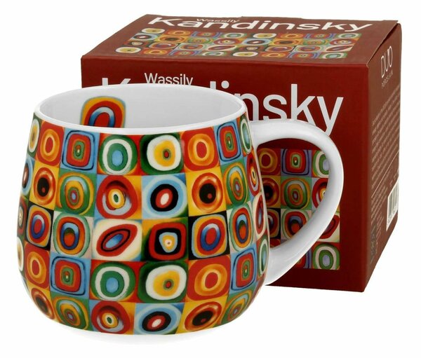 Porcelánový hrnček Kandinskij Squares 430 ml