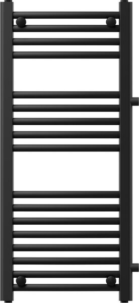 Mexen Ares, vykurovacie teleso 900 x 400 mm, 312 W, bočné pravé a spodné pripojenie, čierna, W102-0900-400-00-70-S