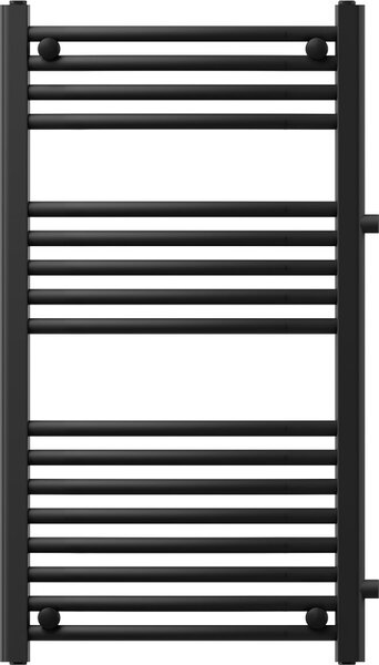 Mexen Ares, vykurovacie teleso 900 x 500 mm, 372 W, bočné pravé a spodné pripojenie, čierna, W102-0900-500-00-70-S