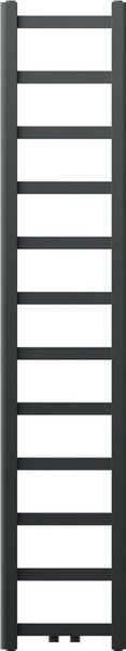 Mexen Bolt, vykurovacie teleso 1500 x 300 mm, 295 W, spodné a stredové, antracitová, W126-1500-300-00-66