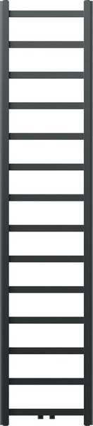 Mexen Bolt, vykurovacie teleso 1800 x 400 mm, 406 W, spodné a stredové, antracitová, W126-1800-400-00-66