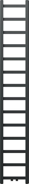 Mexen Bolt, vykurovacie teleso 1800 x 300 mm, 351 W, spodné a stredové, antracitová, W126-1800-300-00-66