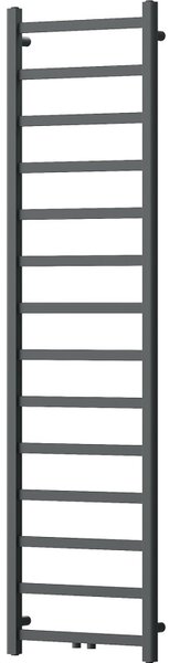 Mexen Bolt, vykurovacie teleso 1800 x 500 mm, 460 W, spodné a stredové, antracitová, W126-1800-500-00-66