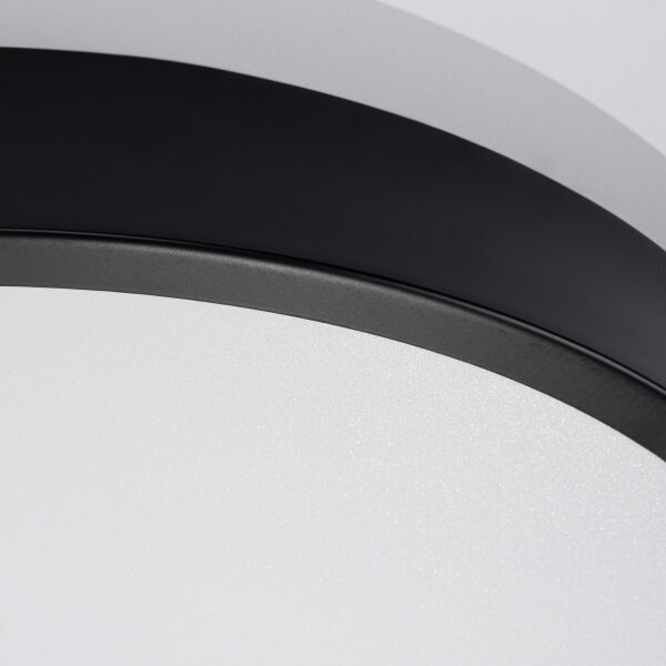 Sollux SL.1244 - LED stropné svietidlo ONYX LED/32W/230V priemer 40 cm čierne