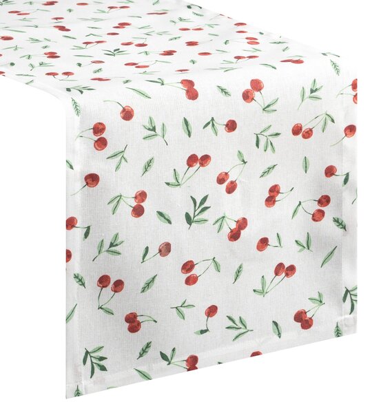 BEHÚŇ NA STÔL CHERRY 40X140 CM VZOROVANÝ
