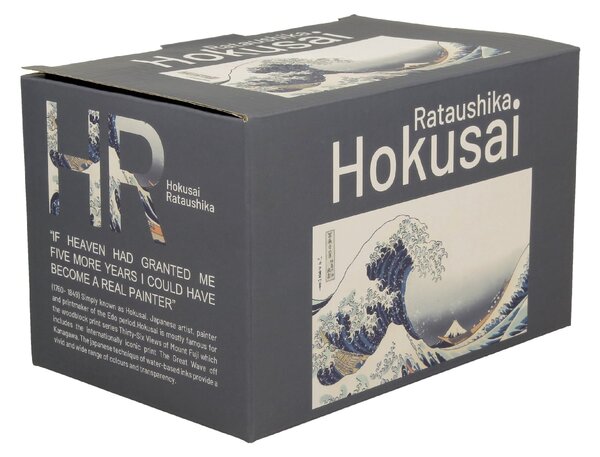 Porcelánový hrnček Hokusai The Great Wave 350 ml sada 2ks