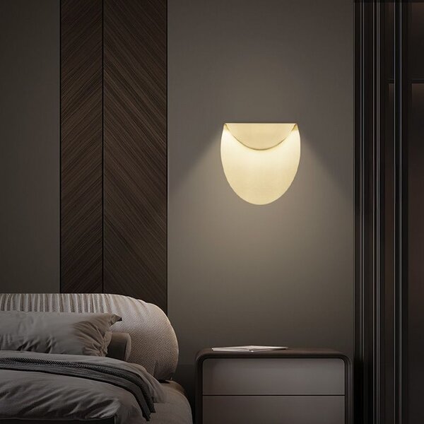 Toolight Toolight, LED nástenné svietidlo 3W, 4000K, 4000lm, APP1431-W, zlatá matná, OSW-07986