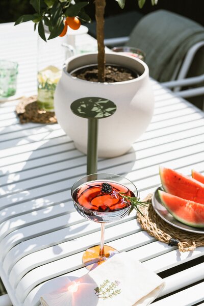 Látkový obrúsok s výšivkou Summer Vibe Thyme