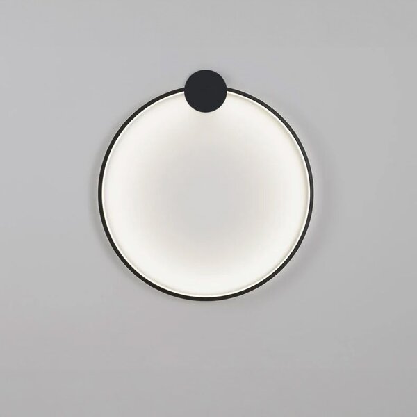 Toolight Toolight, LED nástenné svietidlo 40cm, 4000K, 17W, APP1386-CW, čierna matná, OSW-00910