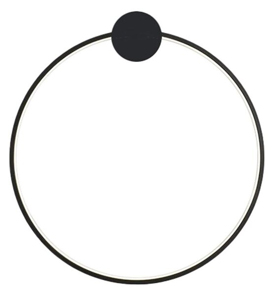 Toolight Toolight, LED nástenné svietidlo 50cm, 4000K, 23W, APP1389-CW BLACK, čierna matná, OSW-00915