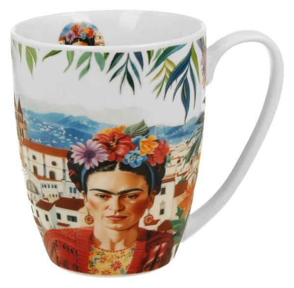 Porcelánový hrnček Mexican Art Frida 360 ml