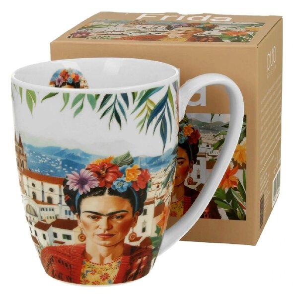 Porcelánový hrnček Mexican Art Frida 360 ml
