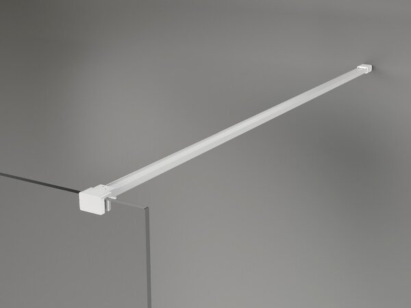 Mexen Lunar sprchová stena pravá 90 x 200 cm, 8mm číre sklo, biela, 830-090-000-20-00-P