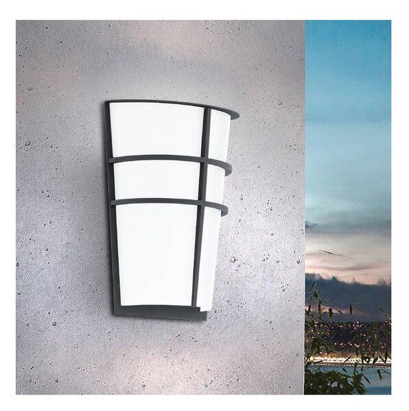 Eglo 94138 - LED Vonkajšie nástenné svietidlo BREGANZO 2xLED/2,5W/230V IP44