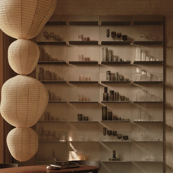 Poháre na šampanské Ripple Flutes, Clear, sada 2 kusov – Ferm Living