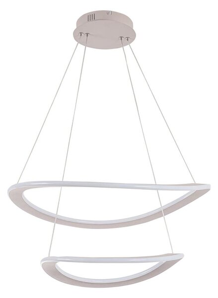LED luster na lanku CASHMERE LED/75W/230V pr. 59,5 béžový