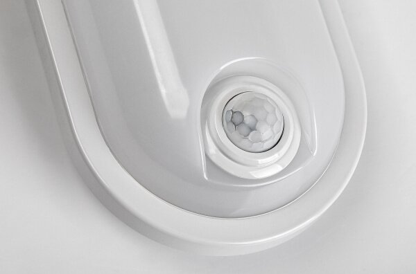 Rabalux 77232 - LED vonkajšie stropné svietidlo so senzorom HORT2 15W/230V IP65 biela