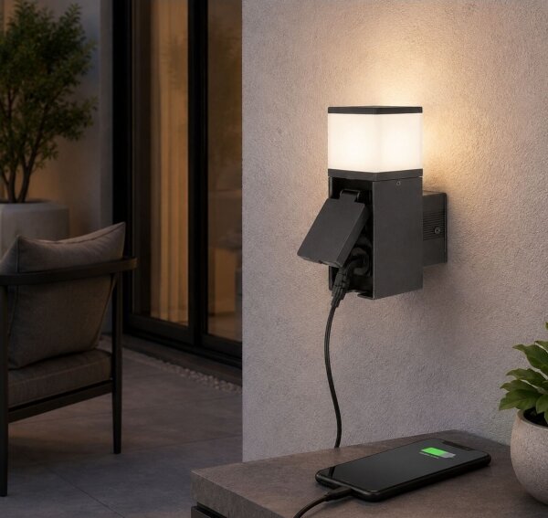 Rabalux 76340 - LED Vonkajšie nástenné svietidlo RUSSET LED/10W/230V IP44