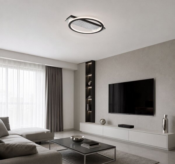 Rabalux 71496 - LED stmievateľné stropné svietidlo LUNAVA 18W/230V 3000-6500K + diaľkové ovládanie