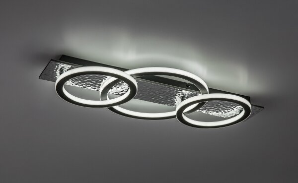 Rabalux 71498 - LED stmievateľné stropné svietidlo LUNAVA 40W/230V 3000-6500K + diaľkové ovládanie