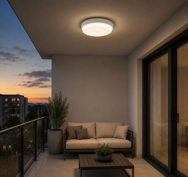 Rabalux 77224 - LED Vonkajšie stropné svietidlo HORT2 LED/14W/230V IP54 biela