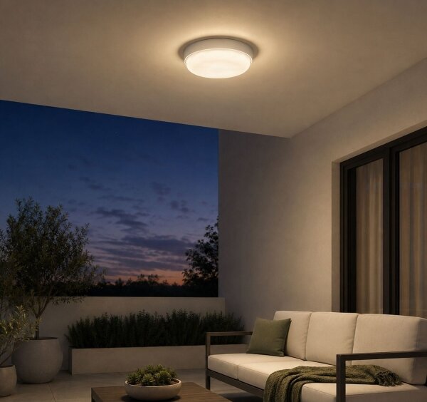 Rabalux 77224 - LED Vonkajšie stropné svietidlo HORT2 LED/14W/230V IP54 biela
