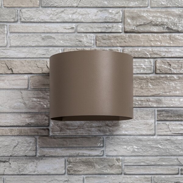 Rabalux 77217 - LED vonkajšie nástenné svietidlo VIRNA 5W/230V 2700/4000/6500K IP54 béžové