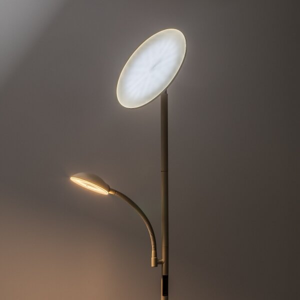 Rabalux 74083 - LED stmievateľná stojacia lampa HALINA 23W/230V 3000/4200/6500 béžová