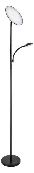 Rabalux 74084 - LED stmievateľná stojacia lampa HALINA 23W/230V 3000/4200/6500 čierna