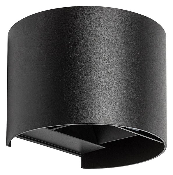 Rabalux 77218 - LED vonkajšie nástenné svietidlo VIRNA 5W/230V 2700/4000/6500K IP54 čierna