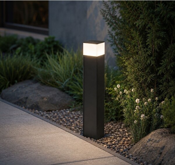 Rabalux 76341 - LED Vonkajšia lampa so 2 zásuvkami RUSSET LED/10W/230V IP44
