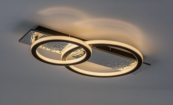 Rabalux 71497 - LED stmievateľné stropné svietidlo LUNAVA 24W/230V 3000-6500K + diaľkové ovládanie