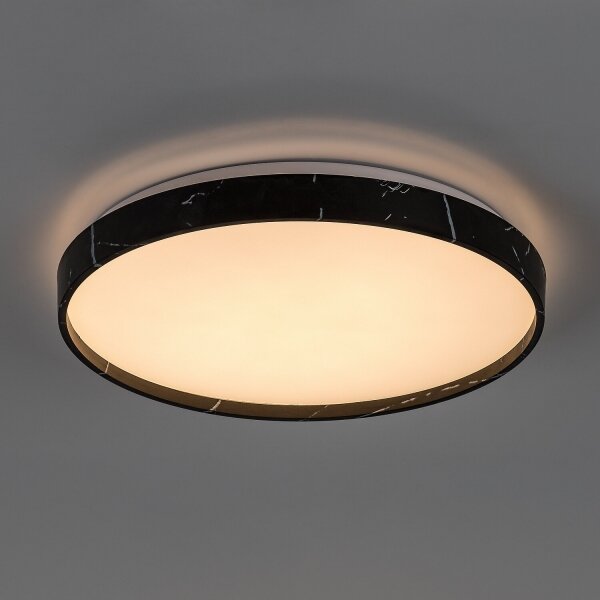 Rabalux 71517-LED Stmievateľné stropné svietidlo TERESIA 24W/230V 3000-6500K pr. 38 cm čierna+DO