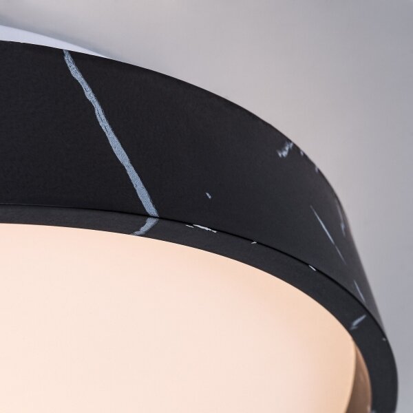 Rabalux 71517-LED Stmievateľné stropné svietidlo TERESIA 24W/230V 3000-6500K pr. 38 cm čierna+DO