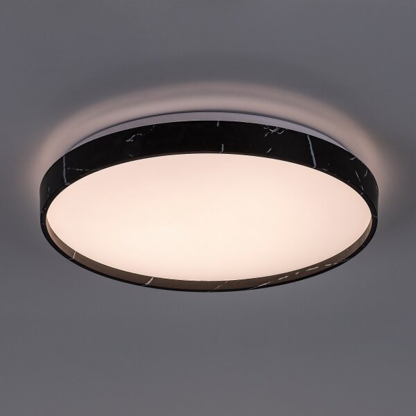 Rabalux 71517-LED Stmievateľné stropné svietidlo TERESIA 24W/230V 3000-6500K pr. 38 cm čierna+DO