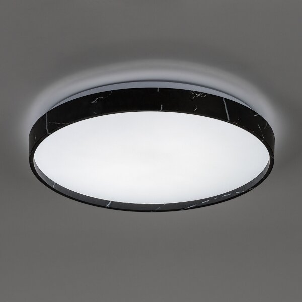Rabalux 71517-LED Stmievateľné stropné svietidlo TERESIA 24W/230V 3000-6500K pr. 38 cm čierna+DO