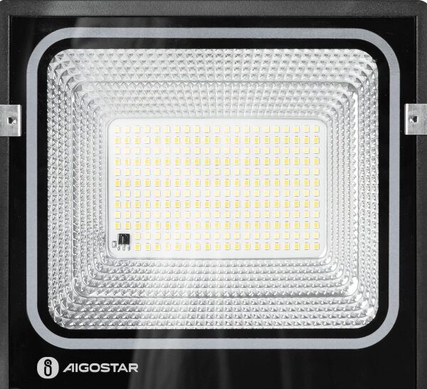 Aigostar-LED Solárny reflektor LED/100W/3,2V 2000mAh 3000K/4000K/6500K IP66 + DO