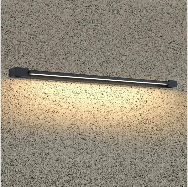 BRILAGI - LED Vonkajšie nástenné svietidlo AQUA LINE LED/28W/230V 100 cm IP44 čierne