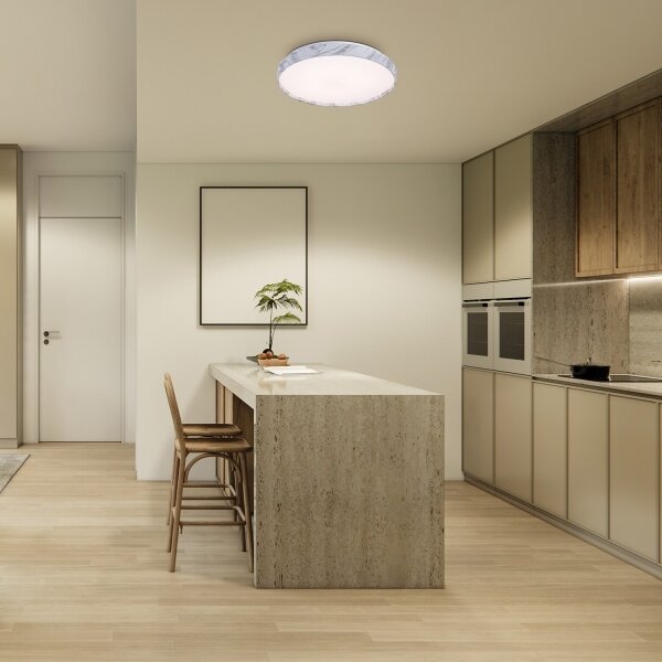 Rabalux 71518 - LED stmievateľné stropné svietidlo TERESIA 24W/230V 3000-6500K pr. 38 cm biela + DO