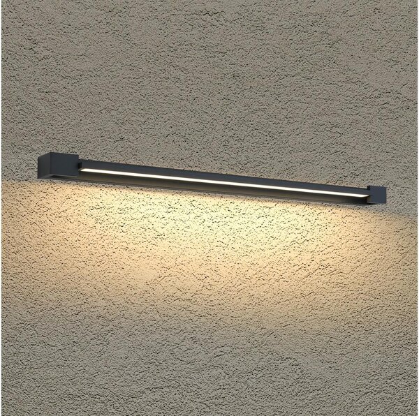 BRILAGI - LED Vonkajšie nástenné svietidlo AQUA LINE LED/20W/230V 80 cm IP44 čierna