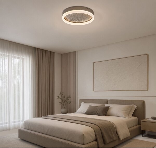 Rabalux 71525 - LED stmievateľné stropné svietidlo TIMMO 24W/230V 3000-6500K priemer 40 cm béžová + diaľkové ovládanie