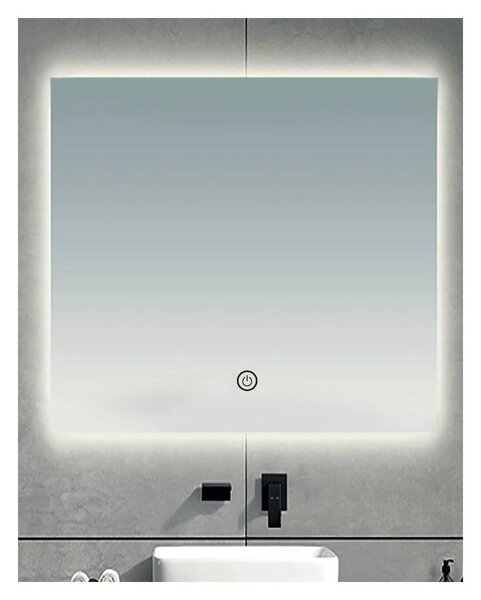 BRILAGI - LED kúpeľňové zrkadlo LUCE LED/24W/230V 60x60 cm IP44 stmievateľné + CCT
