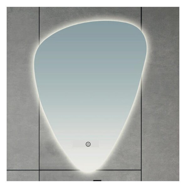 BRILAGI - LED Kúpeľňové zrkadlo GOCCIA LED/26W/230V 81x60 cm IP44 stmievateľné + CCT