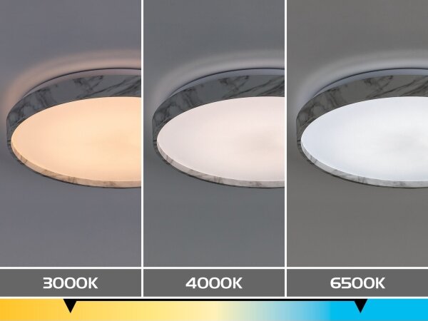Rabalux 71518 - LED stmievateľné stropné svietidlo TERESIA 24W/230V 3000-6500K pr. 38 cm biela + DO