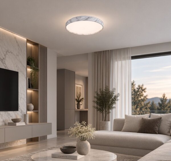 Rabalux 71518 - LED stmievateľné stropné svietidlo TERESIA 24W/230V 3000-6500K pr. 38 cm biela + DO