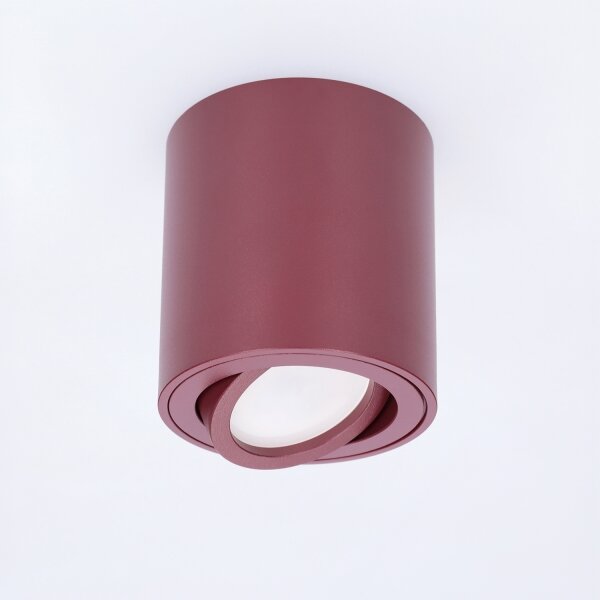 BRILAGI - Bodové svietidlo MIA 1xGU10/30W/230V 84x80 mm bordové