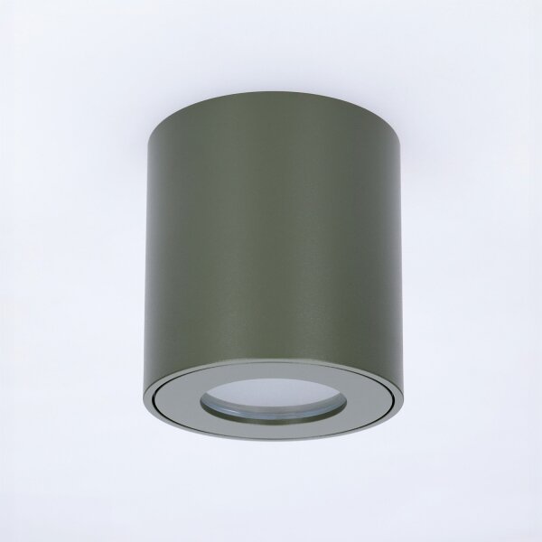 BRILAGI - Kúpeľňové bodové svietidlo MIA 1xGU10/30W/230V 60x82 mm 84x80 mm tmavá zelená IP54