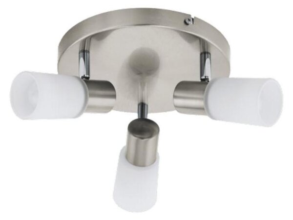 Eglo 55428 - LED Bodové svietidlo 3xE14/4W/230V pr. 21 cm matný chróm