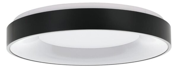 Eglo 55802 - LED Stmievateľné stropné svietidlo 4xLED/8,1W/230V pr. 48 cm čierna+DO