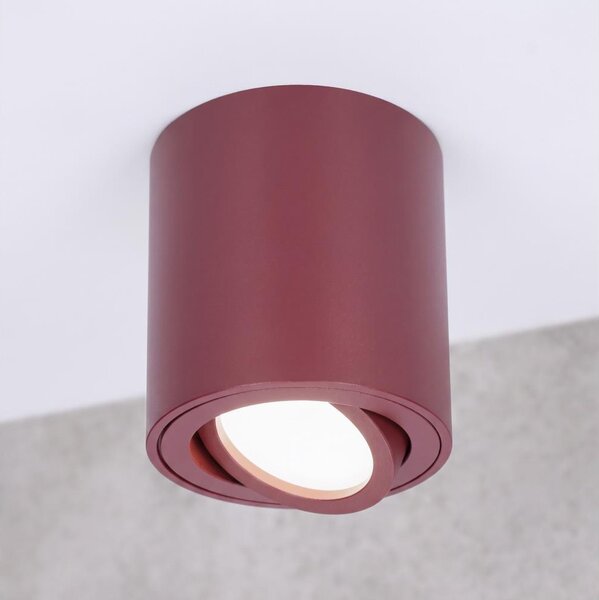BRILAGI - Bodové svietidlo MIA 1xGU10/30W/230V 84x80 mm bordové